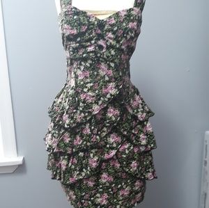 Mini floral dress